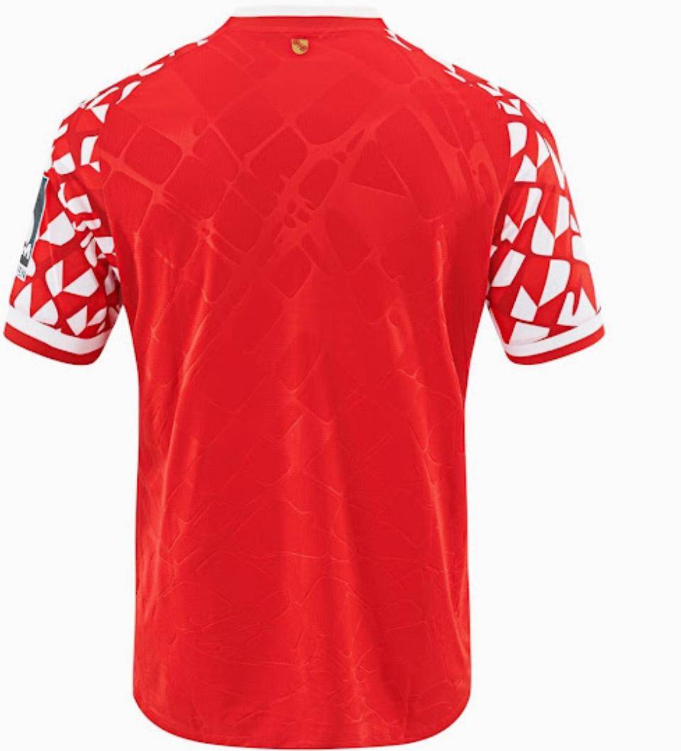 美因茨05足球俱乐部发布25/26赛季全新主场球衣