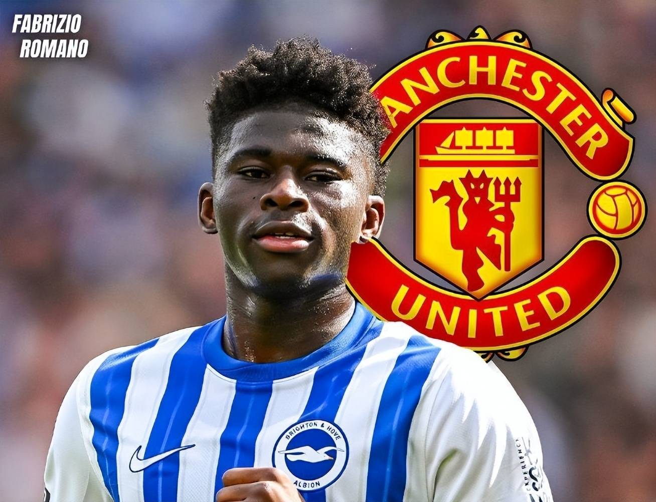 创纪录！曝巴莱巴同意加盟曼联，布莱顿拒绝放人，1亿英镑值吗