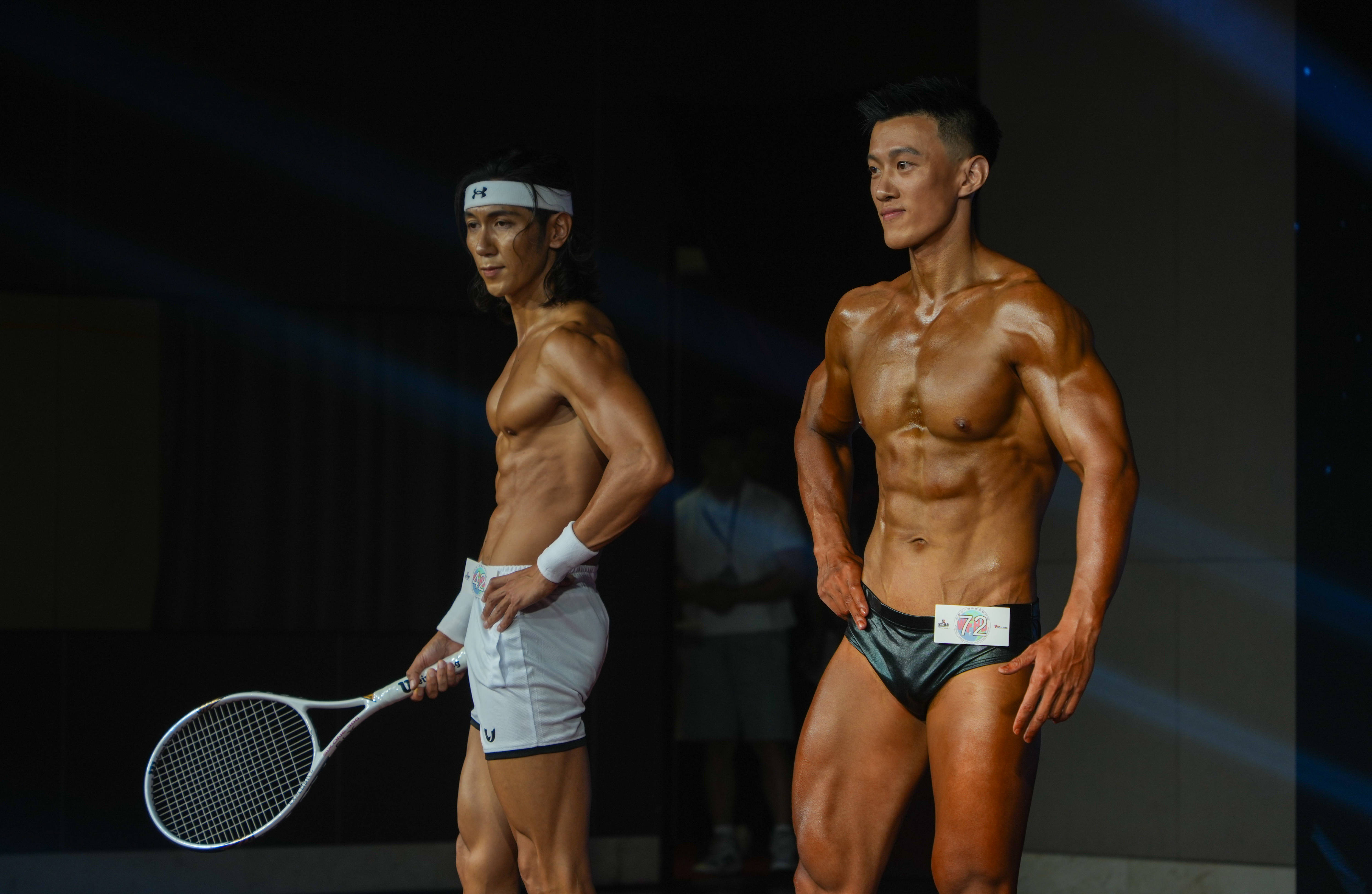 （体育）全国健身健美精英赛在山东新泰举行