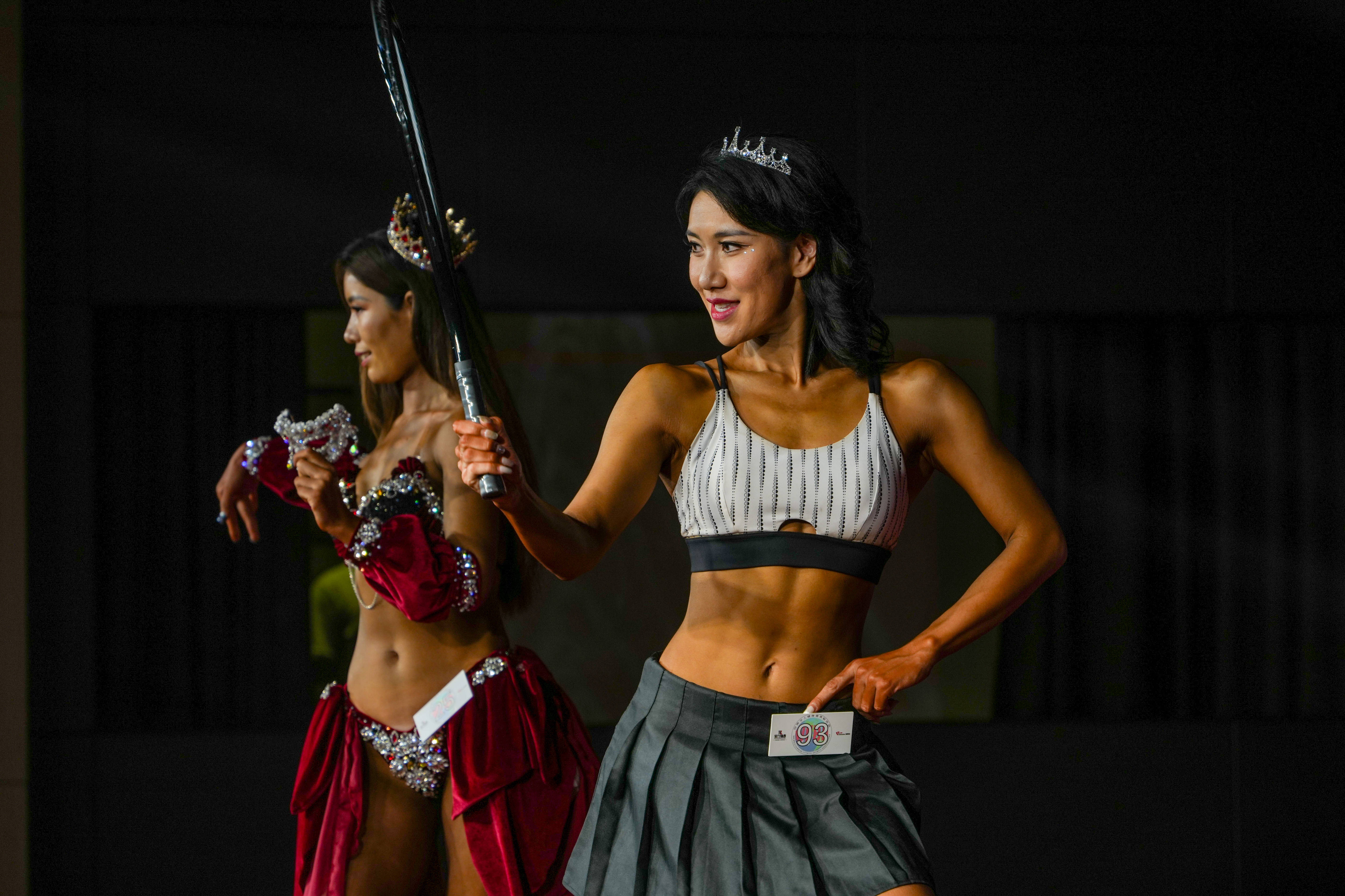 （体育）全国健身健美精英赛在山东新泰举行